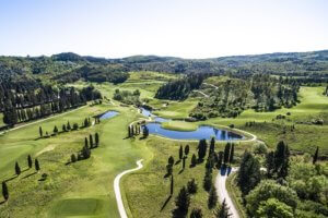 Golfplatz in der Toskana