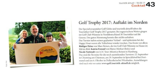 Touristiker Golf Trophy_Touristik Aktuell_18.09.17
