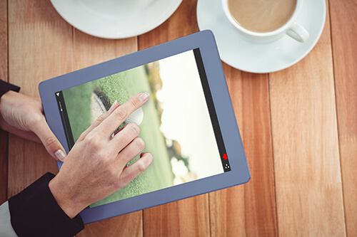 Golfen Golfplatz Ipad Kaffee Tasse golfglobe